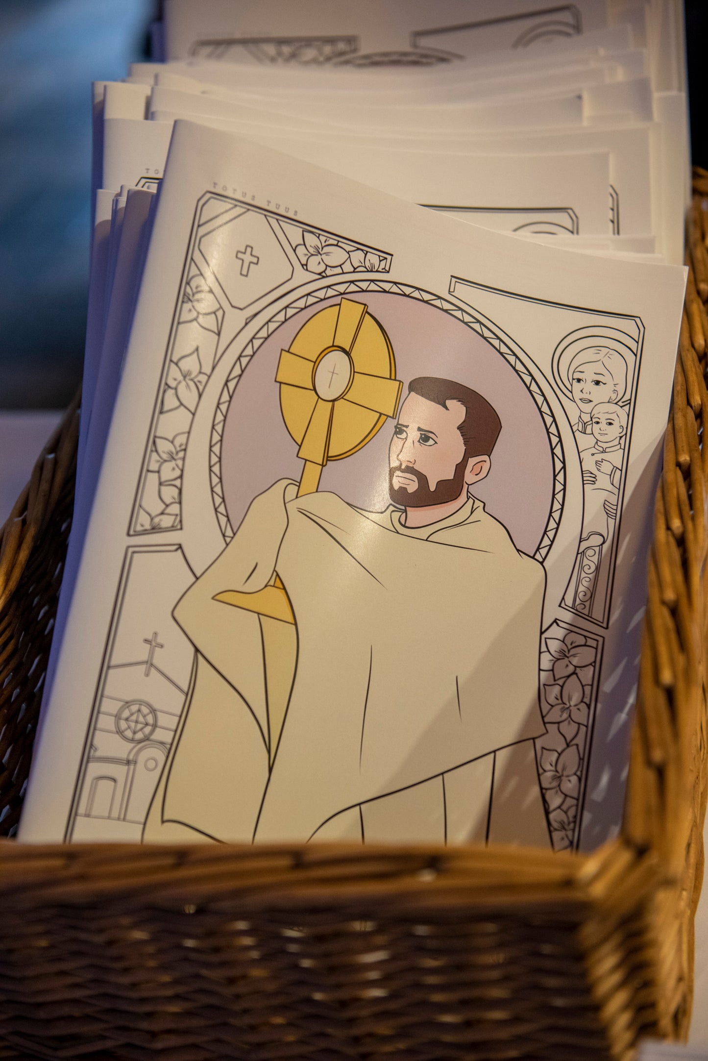Catholic Saints Coloring Book - featuring Fr. Ryan Stawaisz