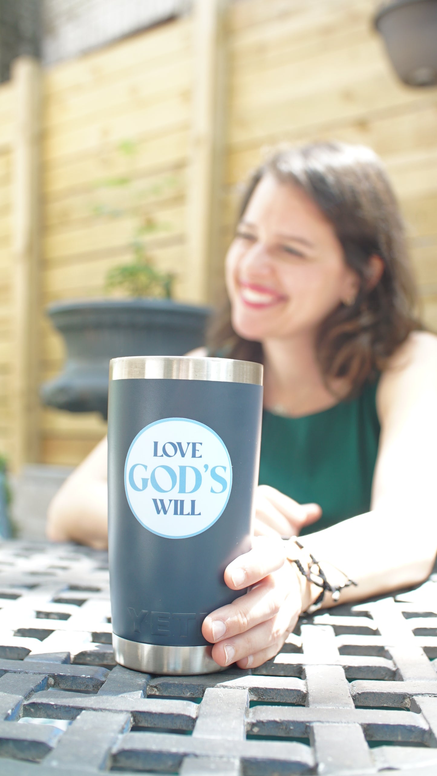 Love God's Will Stickers