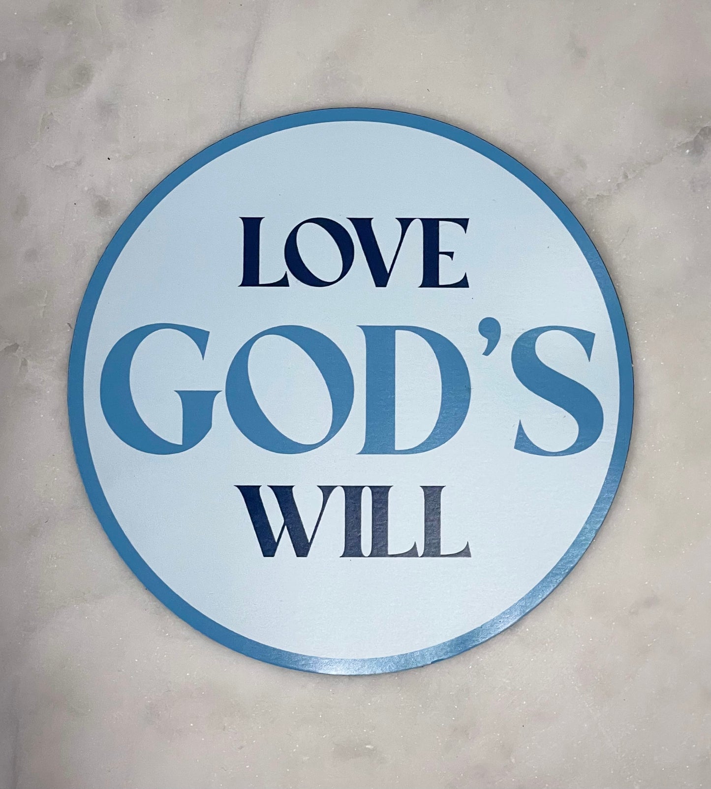 Love God's Will Magnet