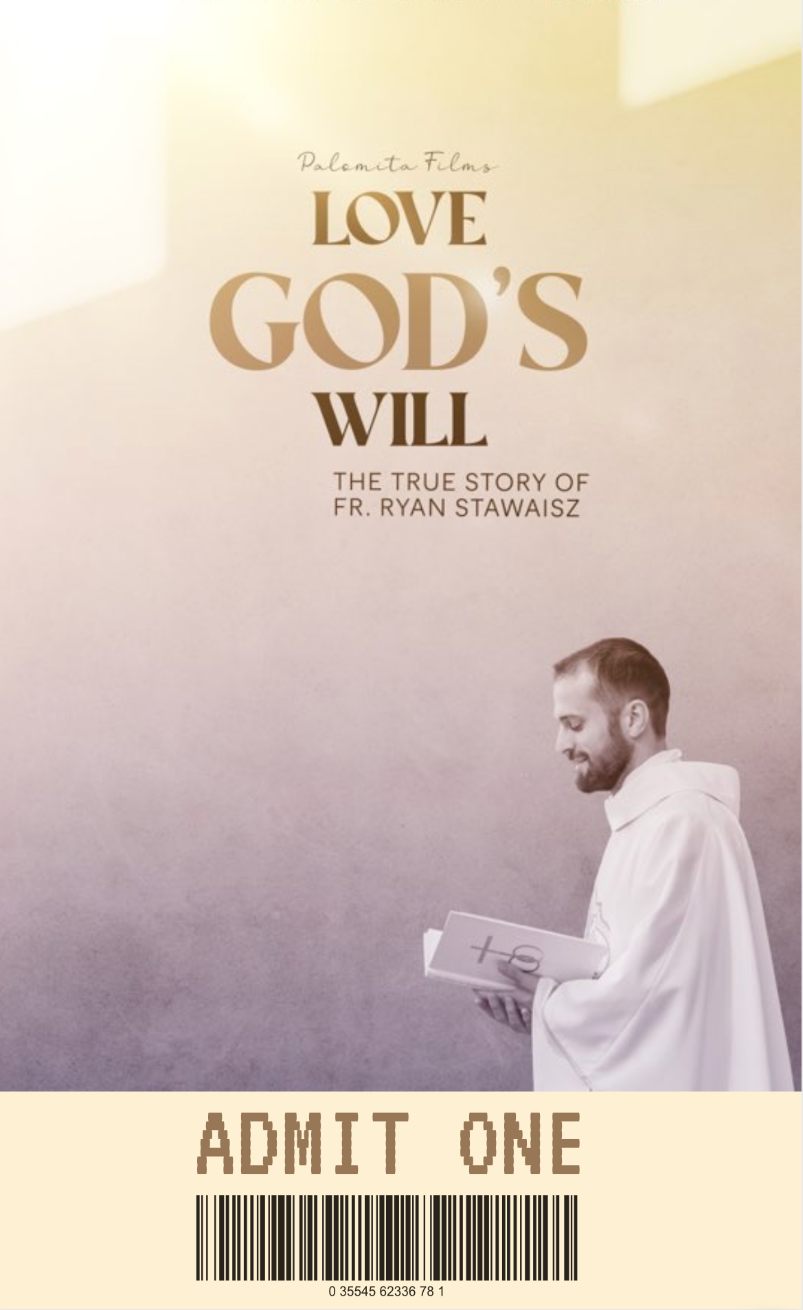 Love God's Will - ONE TIME SHOWING - Parish or School Movie License