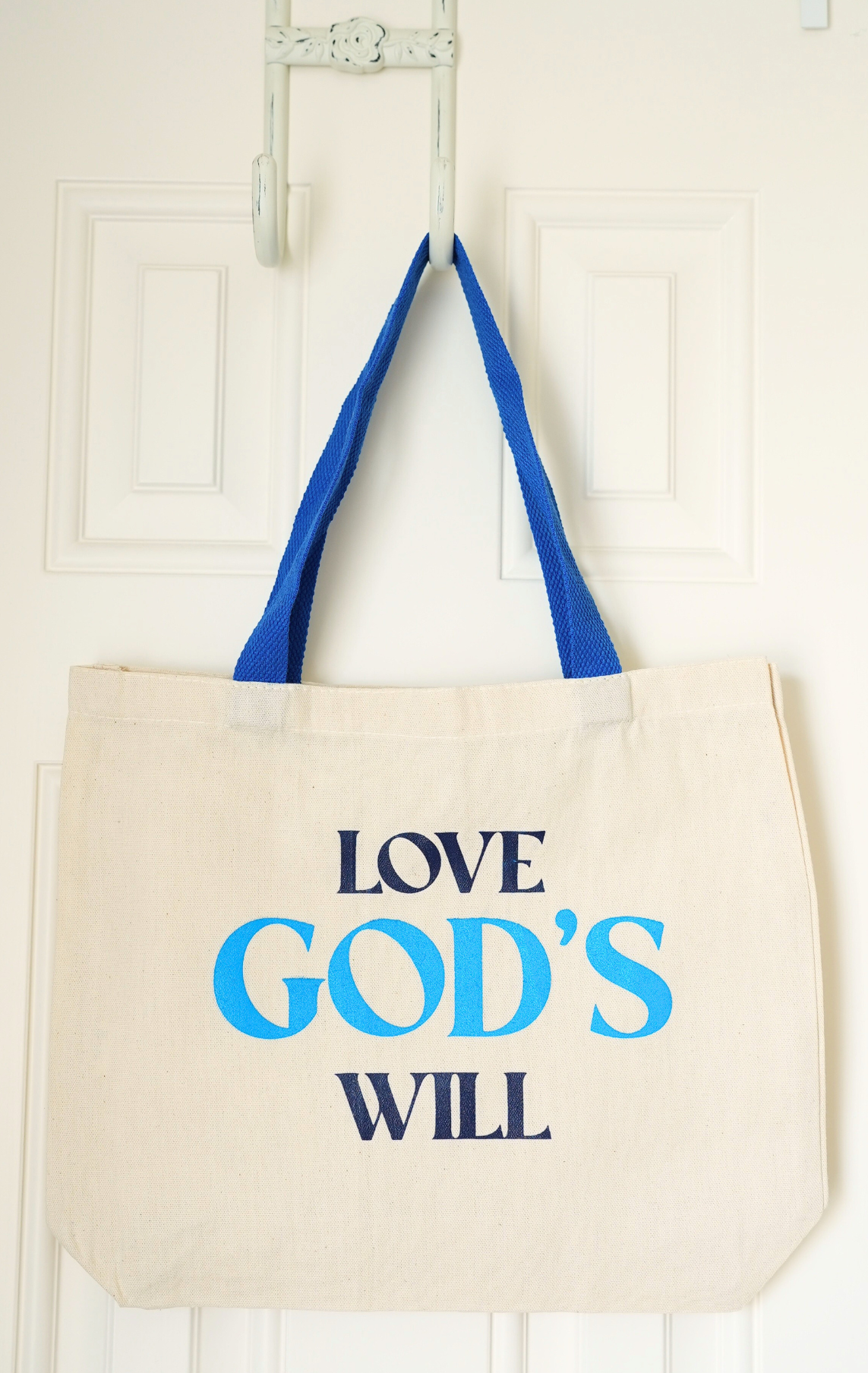 Love God's Will Tote Bag