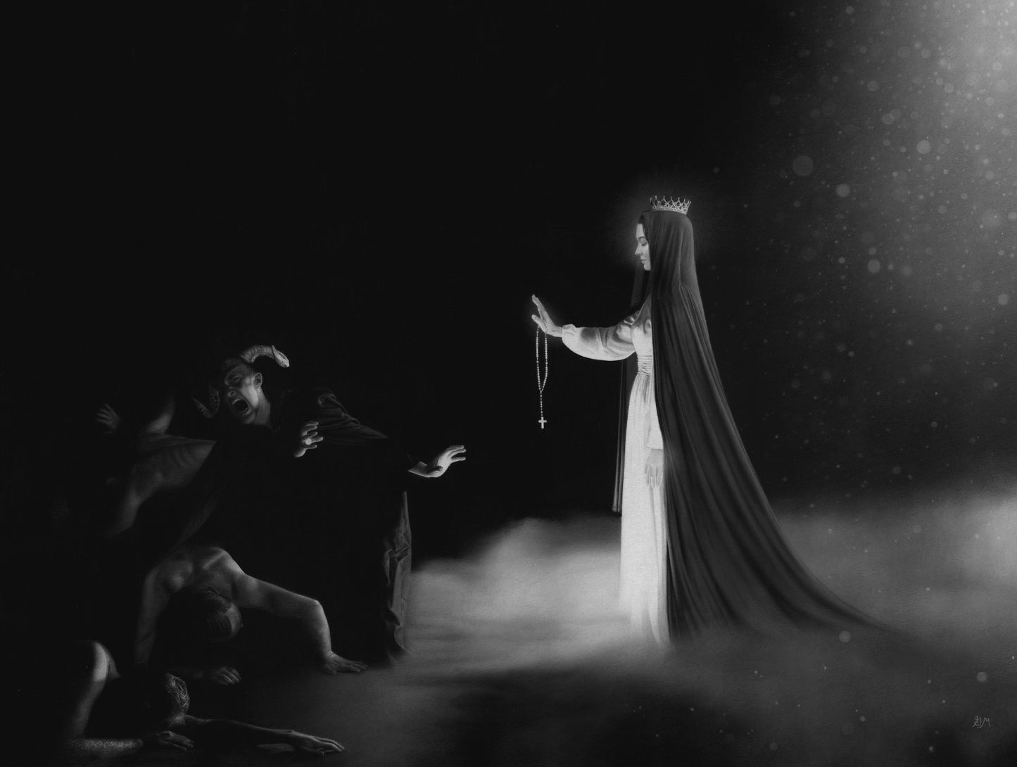 "Enmity" Original Art Print