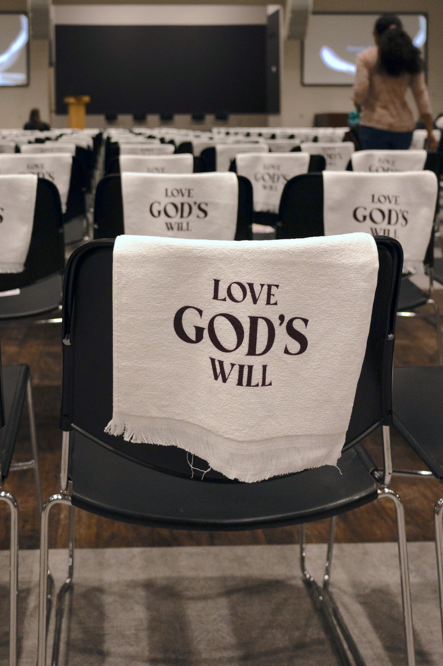 Love God's Will Rally Towel