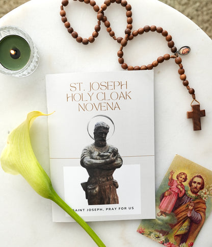 St. Joseph Holy Cloak Novena booklet