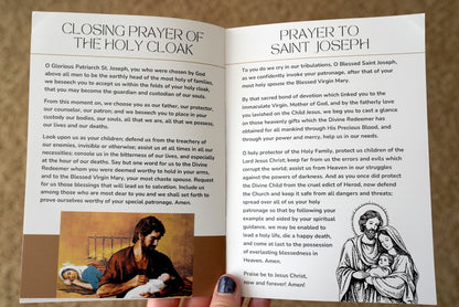 St. Joseph Holy Cloak Novena booklet