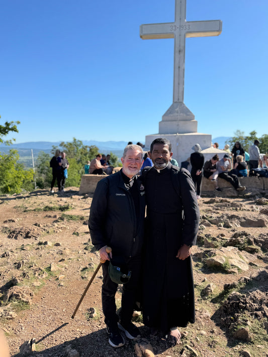 Donation to Fr. Xavier from St. Katherine Drexel