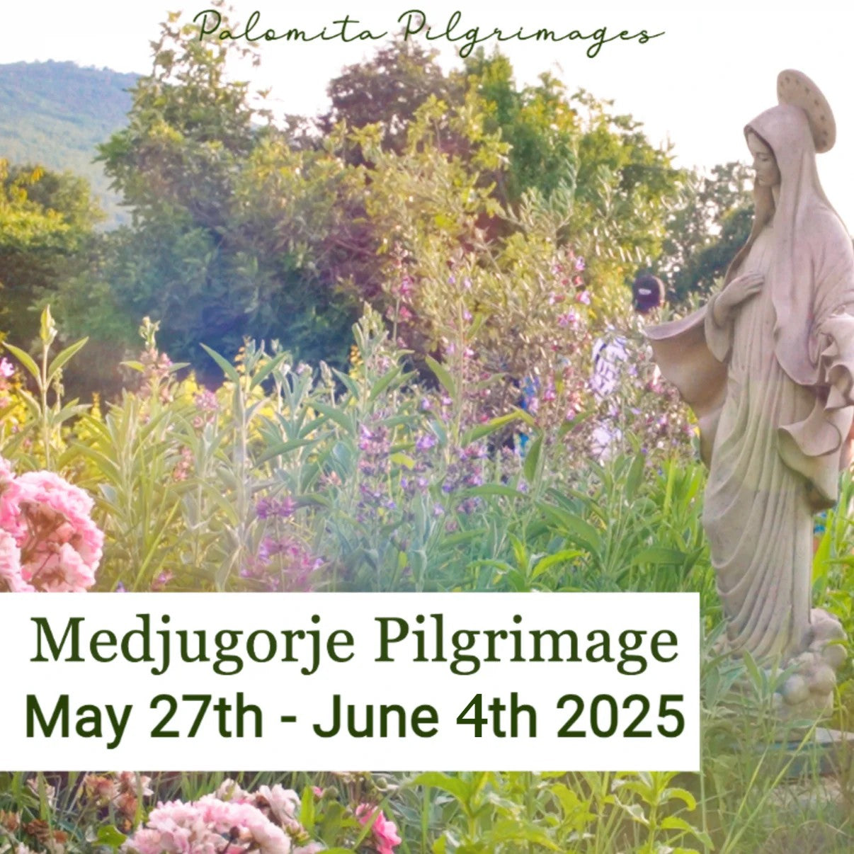 Land Package for Medjugorje Pilgrimage - May 27-June 4, 2025 - St. Katherine Drexel Parish